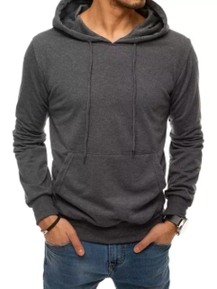 Herren Kapuzenpullover Dunkelgrau Dstreet BX4968_2