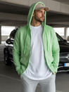 Herren Kapuzenpullover Minzegrün Dstreet BX5230