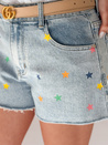Damen Denim-Shorts STARSHINE blau Dstreet SY0463