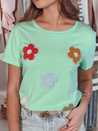 Geblümtes Damen-T-Shirt DAISYLA mint Dstreet RY2743