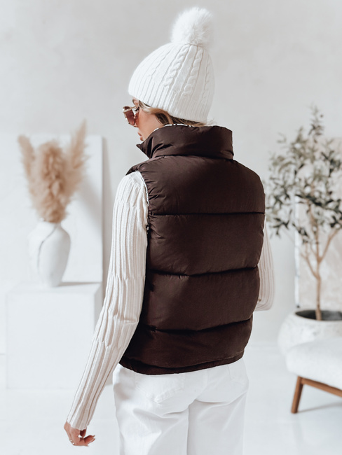 Damen Steppweste URBANELLE braun Dstreet TY4970