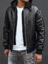 Herren Kapuzenjacke schwarz Dstreet TX4716_1