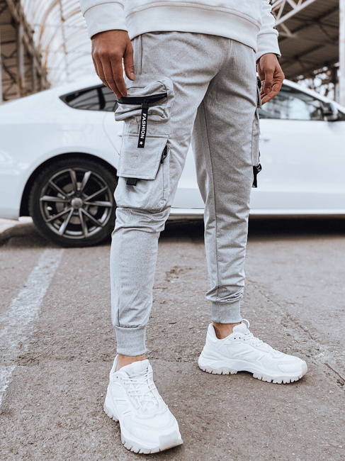Herren Cargohosen Farbe Grau DSTREET UX4215