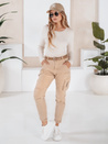 Damen Cargohose CARGOIF hellbeige Dstreet UY2712