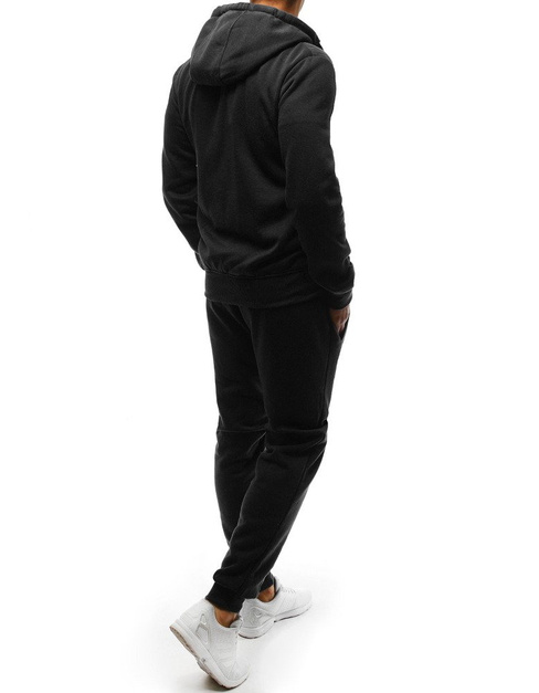 Herren Kapuzenpullover-Set Schwarz Dstreet AX0348