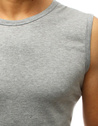 Herren Basic Tanktop Hellgrau Dstreet RX3498