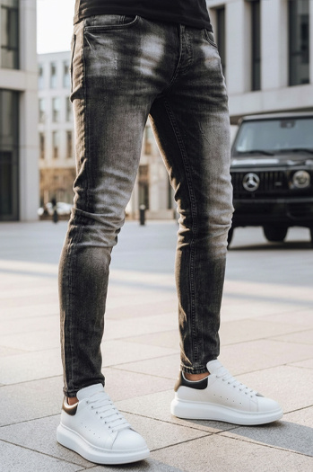 Herren Jeanshose Schwarz Dstreet UX3818