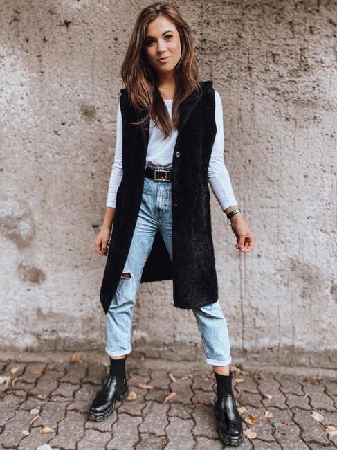 Damen Weste ARTEMI Schwarz Dstreet TY2322