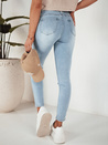 Damen Jeans mit hoher Taille NIRE Farbe Hellblau DSTREET UY1862