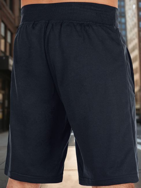 Marineblaue Herren Sweatshorts Dstreet SX2483