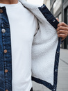 Isolierte Herren-Jeansjacke dunkelblau Dstreet TX4729z