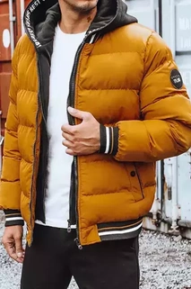 Herren Winter Steppjacke Gelb Dstreet TX4201