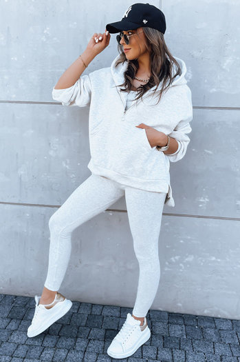 Graues 3-in-1-Trainingsanzug-Set für Damen BRAND OF YOUR STYLE Dstreet AY0937