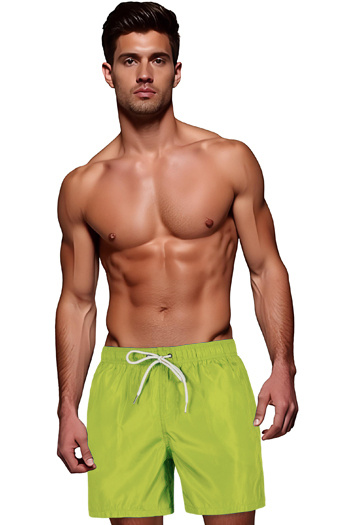 Hellgrüne Shorts für Männer Dstreet SX2533