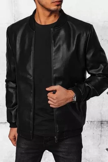 Herren Kunstlederjacke Farbe Schwarz DSTREET TX4331