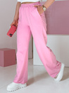 Damen Jogginghose mit weitem Bein DRESLINA rosa Dstreet UY2691