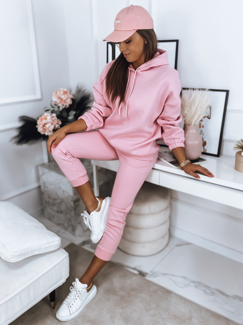 Damen Trainingsanzug Set KSENIIA PREMIUM Rosa Dstreet AY0706