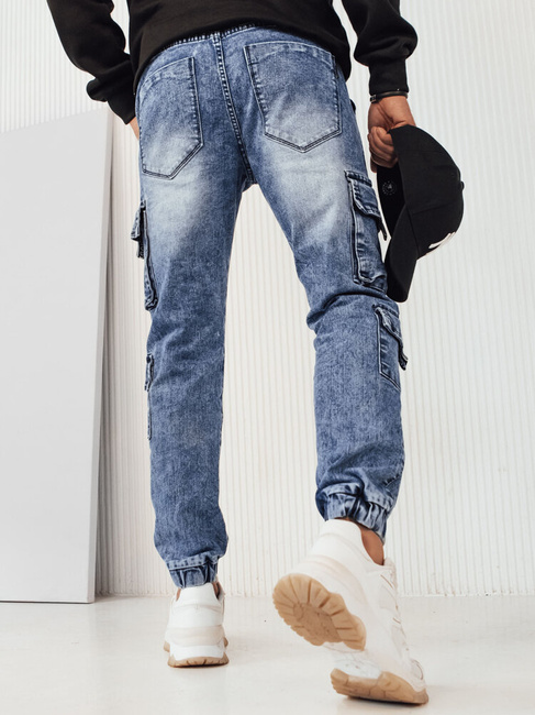 Herren Cargohosen Farbe Blau DSTREET UX4229
