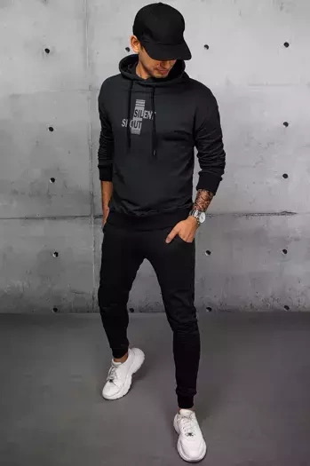 Herren Trainingsanzug-Set Farbe Schwarz DSTREET AX0677