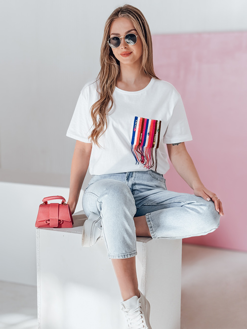 Damen FROND T-shirt weiß Dstreet RY2601