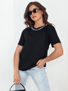 Damen Basic T-shirt UMARUS Farbe Schwarz DSTREET RY2380