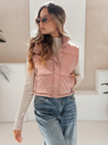 Gesteppte rosa Weste für Frauen Dstreet TY5199
