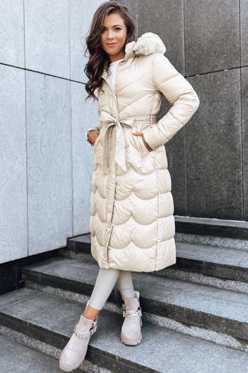 Damen Wintermantel SCARLET weiß Dstreet TY5516