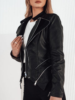 Damen Kunstlederjacke AGER Farbe Schwarz DSTREET TY4161_3