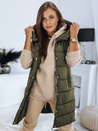 Damen Steppweste NOELIA Grün Dstreet TY3132