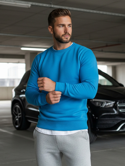 Herren Sweatshirt Blau Dstreet BX4386