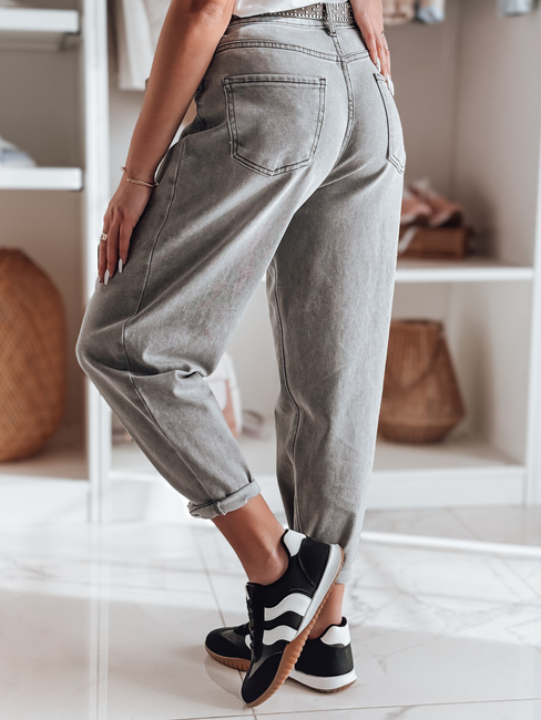 Damen Denim Boyfriend Hose OLDRELAX grau Dstreet UY2495
