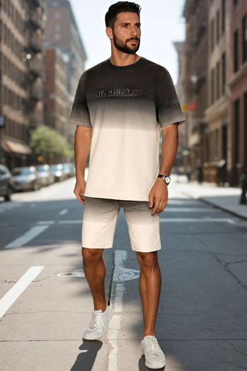 Ombré weißes Set für Männer Dstreet AX0804