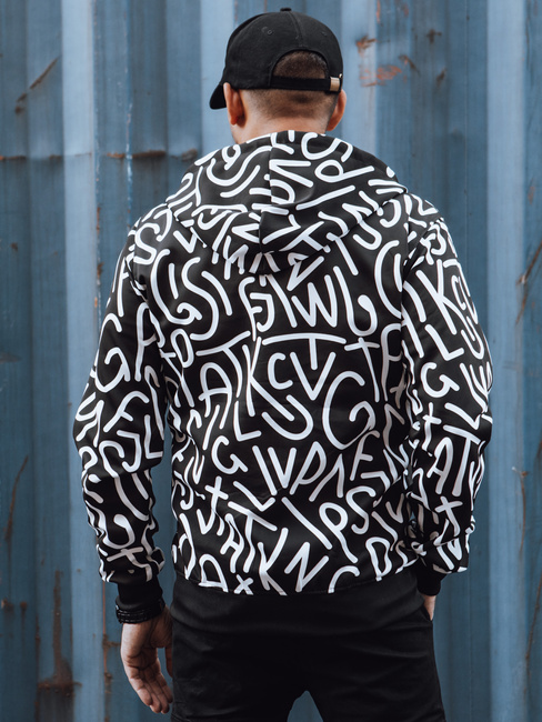 Herren Kapuzenpulli mit Reißverschluss schwarz Dstreet BX5747