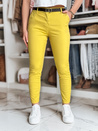 Damen Slim Fit Hose mit Gürtel LINESKA senf Dstreet UY2579_4