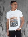 Weißes Herren-T-Shirt Dstreet RX5550_1