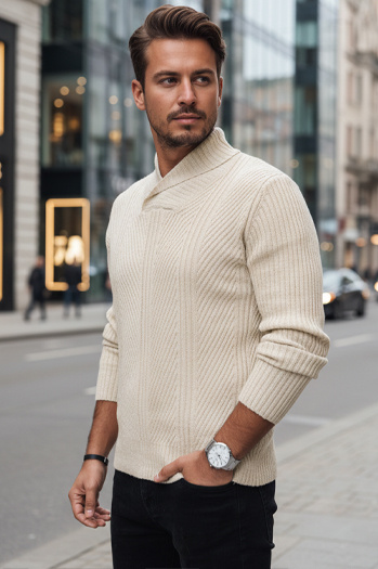 Herren Pullover beige Dstreet WX2258z