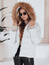 Gesteppte Damen Winterjacke weiß Dstreet TY5127