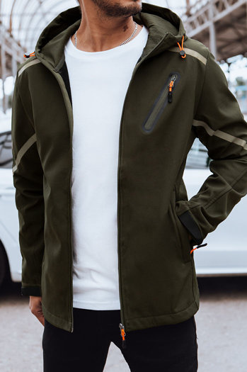 Herren Softshell Jacke Farbe Grün DSTREET TX4480