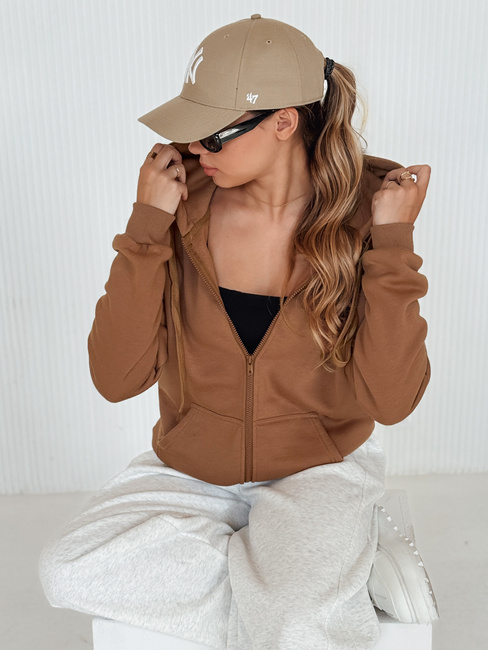 Damen VICTORIA Sweatshirt braun BY1396