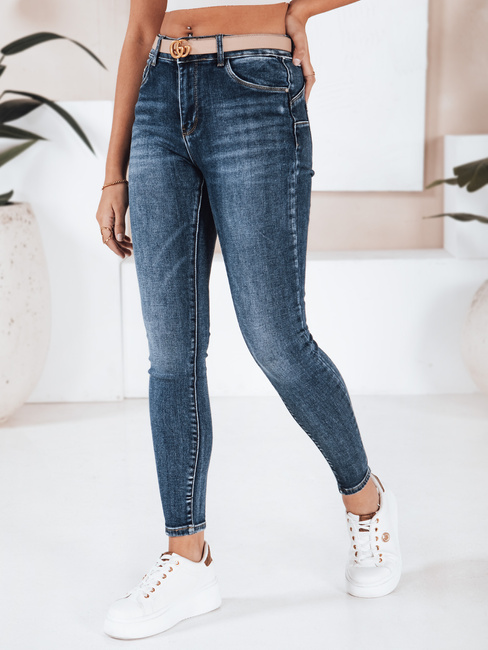 Damen Push Up Jeans blau Dstreet UY2795