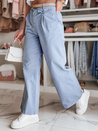 Damenhose mit weitem Bein MOBISKA blau Dstreet UY2617