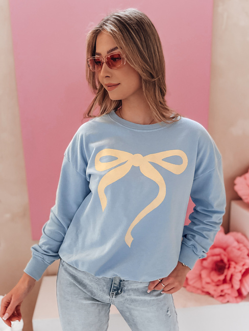 Damen Sweatshirt in Übergröße SOFTTIE blau Dstreet BY1377
