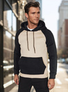 Herren-Kapuzenpullover beige Dstreet BX5890_1