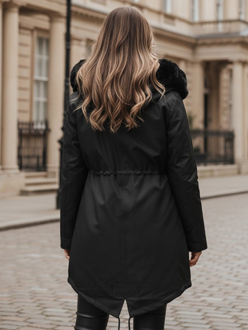 Damen Winterjacke ARCTIC Farbe Schwarz DSTREET TY3986