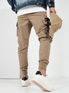 Herren Cargohosen Farbe Beige DSTREET UX4163
