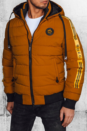 Herren Steppjacke Farbe Camel DSTREET TX4650