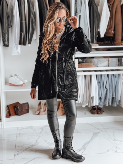 Damen Parka Jacke HENRY schwarz Dstreet TY4106