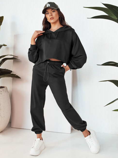 Damen Trainingsanzug-Set BISTAN Farbe Schwarz DSTREET AY1013