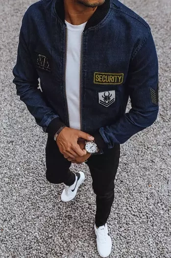 Herren Jacke Schwarz Dstreet TX4108