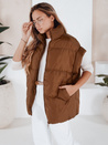 Damen Steppweste NIMIA Camel Dstreet TY3249